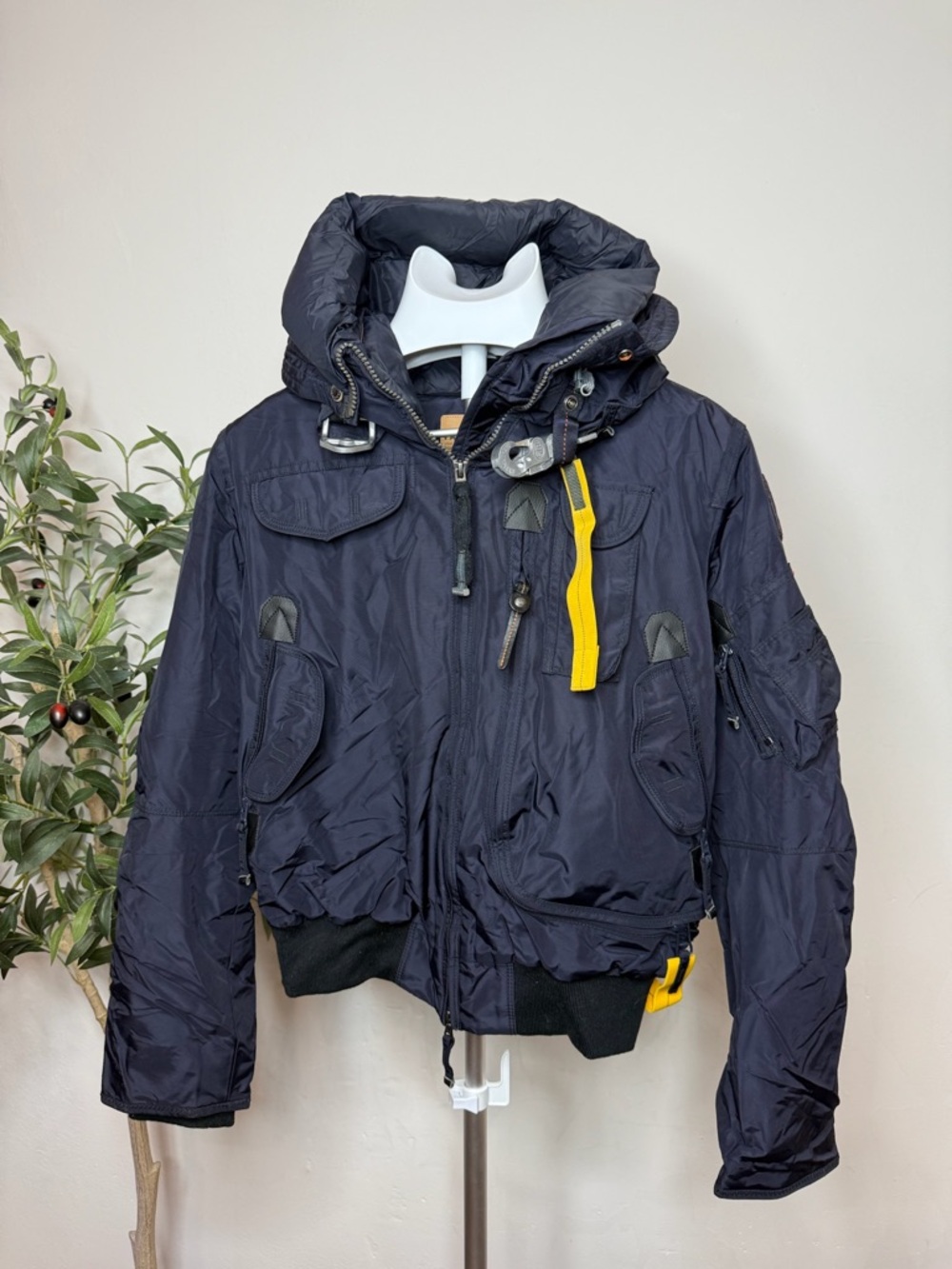 Parajumpers Gobi Hooded Bomber Navy Small